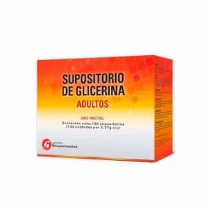SUPOSIT GLICERINA ADUL x 100
