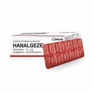 HANALGEZE 10 MG x 50 TAB