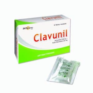 CLAVUNIL X 10 TAB.