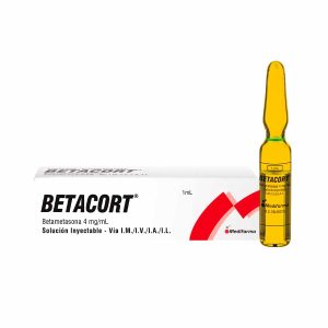 BETACORT 4MG AMPOLLA X 1