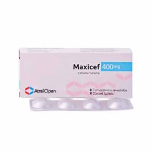 MAXICEF 400 MG x 8 COM