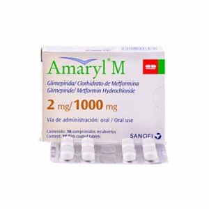 AMARYL-M 2MG/1000MG X 16 COM