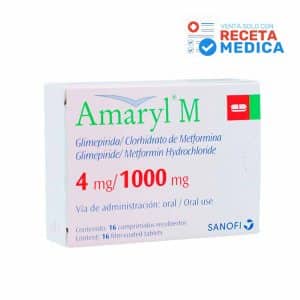 AMARYL-M 4MG/1000MG X 16 COM