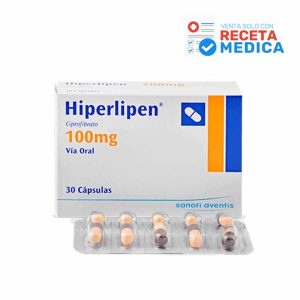 HIPERLIPEN 100MG X 30 CAP