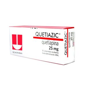 QUETIAZIC 25 MG X 30 COM