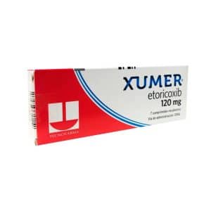 XUMER 120 MG X 7 COMP