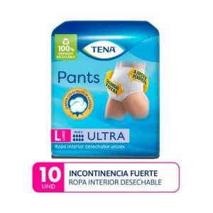 PAÑALES TENA PANTS ULTRA P/ADULTO (LG) X 10 UND.
