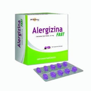 ALERGIZINA FAST 10 MG X 100 CAP.