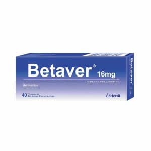 BETAVER 16 MG X 40 TAB