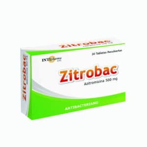 ZITROBAC 500MG X 30 TAB
