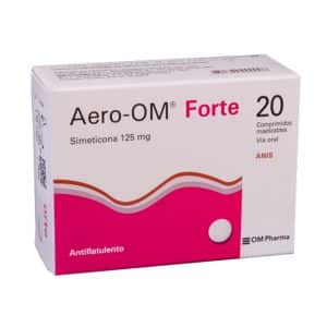 AERO-OM FORTE 125MG X 100 COM.