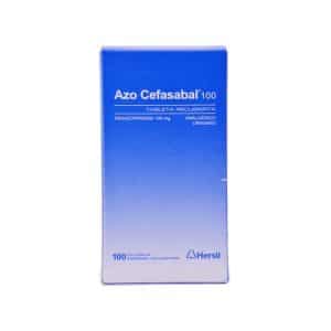 AZO CEFASABAL 100 MG x 100 TAB