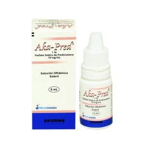 AKA-PRED AC SOL/OFT X 5ML