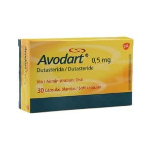 AVODART 0.5MG X 30 CAP/BLAN