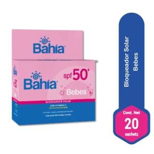 BAHIA BEBES SPF-50 VITAMIN-E X 20SACHET