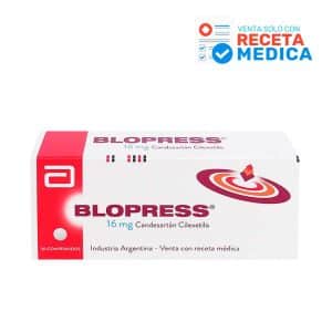 BLOPRESS 16 MG -CANDESARTAN -NO FRACIONAR