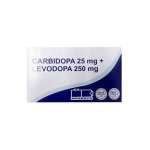 CARBIDOPA 25MG+LEVO250MG X 100 TAB.