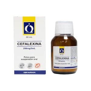 CEFALEXINA 250MG/5 X 60 ML