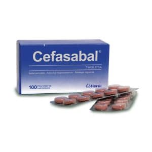 CEFASABAL x 100 TAB