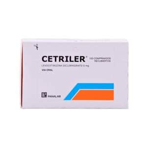 CETRILER 5 MG X 100 COMP.