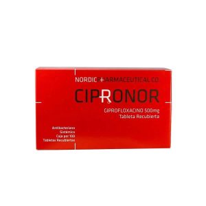 CIPRONOR 500MG - CAJA X 100TABLE