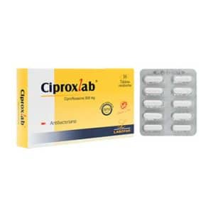 CIPROXLAB 500 MG X 10 TAB