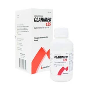 CLARIMED 125MG SUSP X 60 ML.