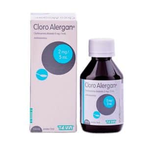 CLORO ALERGAN JBE 2MG X 120 ML