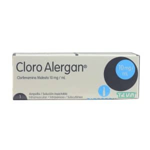 CLORO ALERGAN GOTAS X 20 ML.