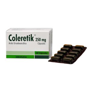 COLERETIK 250MG X 50 CAP.