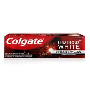 COLGATE LUMI/WH CARBON ACTIVADO X 75ML
