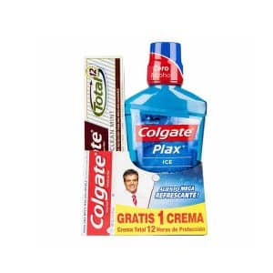 COLGATE PLAX ICE 500ML+CD.TOTA