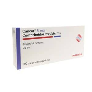 CONCOR 5.0 MG NP X 30 COMP
