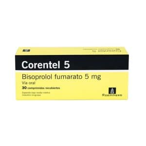 CORENTEL 5 MG N/P X 30 COMP