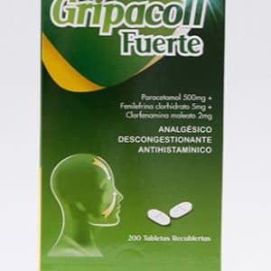 GRIPACOLL FUERTE CJA X 200 TAB