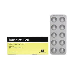 DAVINTEX 120MG X 10 COMP