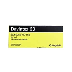 DAVINTEX 60MG X 10 COMP