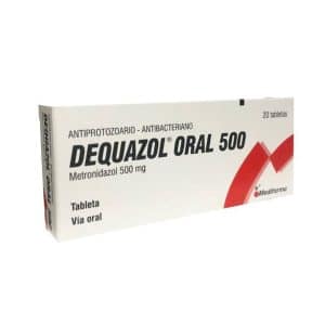 DEQUAZOL ORAL 500 MG x 20 TAB