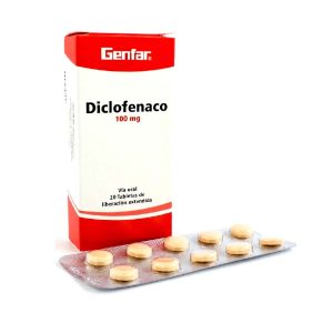 DICLOFENACO 100 X 20 TAB RETAR