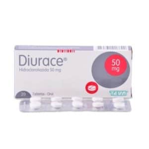 DIURACE 50 MG x 20 TAB