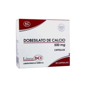 DOBESILATO DE CALCIO 500MG X 60 CAP.