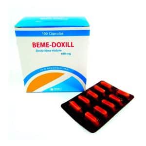 DOXICICLINA- BEME BRAND 100MG X 100 CAPSULAS