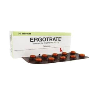 ERGOTRATE 0.2 MG X 30 TAB