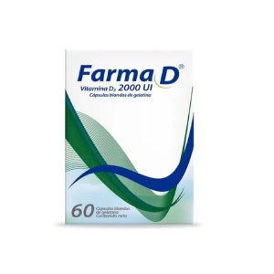 FARMA D 2000UI X 60 CAP/BLANDA(BONIF F10 X LAB)