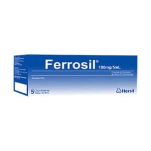 FERROSIL 100ML/5ML AMP X 5 UND