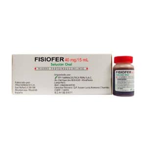 FISIOFER AMP BEBIBLE 40MG/15ML X 10 UND