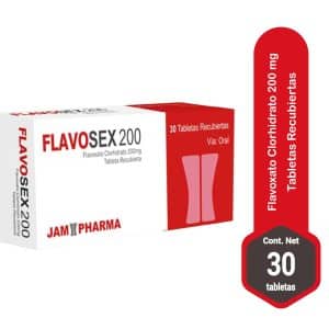 FLAVOSEX-FLAVOXATO 200MG X 30 TABLETAS
