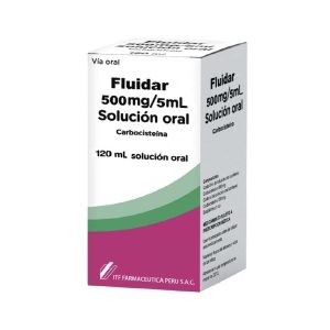 FLUIDAR 500MG/5ML X 120ML