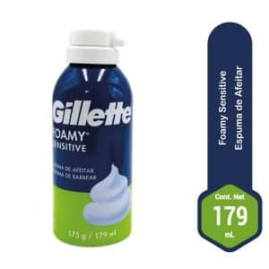 GILLETTE FOAMY ESPUMA D AFEITAR .X179ML