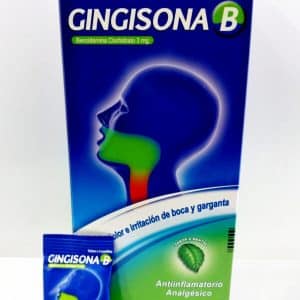 Gingisona B X Menta Fresh - 60 sobres (4 pastillas)